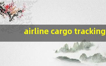 airline cargo tracking